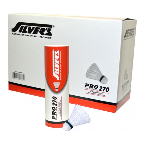 Silvers PRO-270 White Nylon Shuttle Combo 4